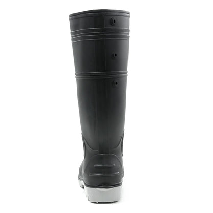 Inca PVC/Nitrile Safety Gum Boot Black/Grey - Various Size Options
