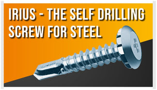 Irius Drive Self Drilling Screws- 12g x material x length x box quanti ...