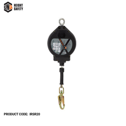 Linq Self Retracting Wire Rope LOQ-BLOQ - 7m, 10m 15m or 20m Options