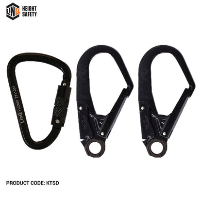 Linq Double Leg Kernmantle 2m Shock Absorb Rope Lanyard - Plus Hardware Made To Order