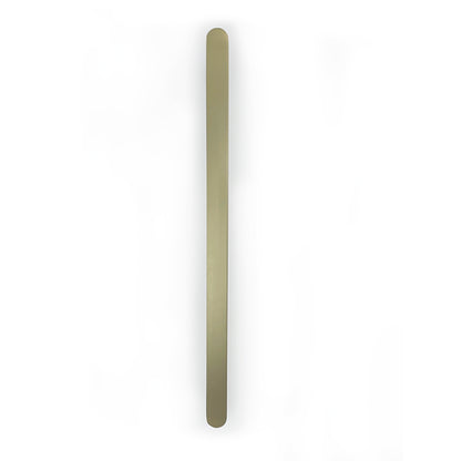 Radiant Single Vertical FLAT Bar Heated Towel Rail 930mm Tall - Various Colour Finishes