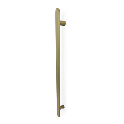 Radiant Single Vertical FLAT Bar Heated Towel Rail 930mm Tall - Various Colour Finishes