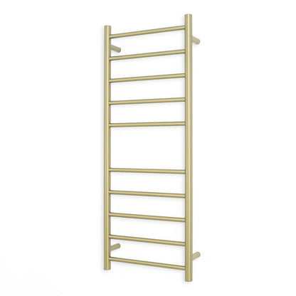 Radiant Heated Towel Rail (RTR430) 430mm x 1100mm - 10 Round Bars - Multiple Colour Finishes