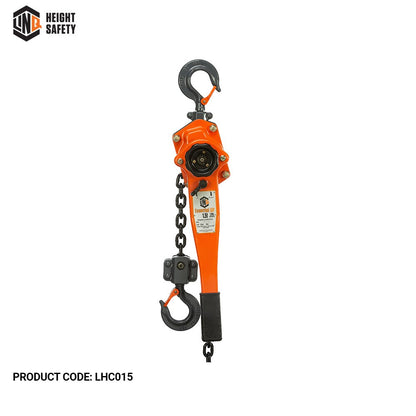 Linq Commercial Lever Hoist 1.5m - Capacity 1.5T or 0.25T