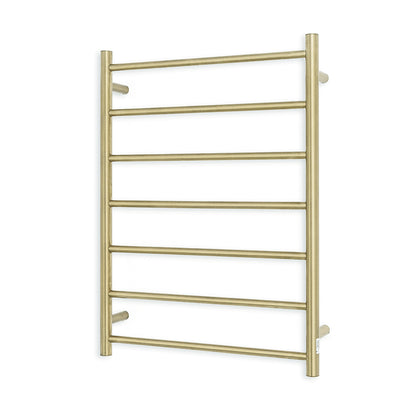 Radiant Heated Towel Rail (RTR01) 600mm x 800mm - 7 Round Bars - Multiple Colour Finishes