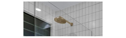 Meir Round Wall Shower Arm 400mm - Various Colour Finishes
