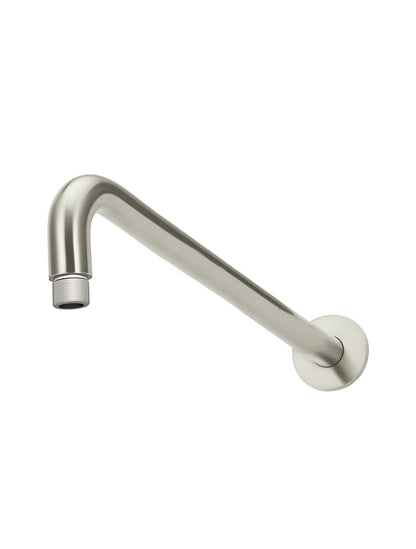 Meir Round Wall Shower Curved Arm 400mm - Various Colour Finishes