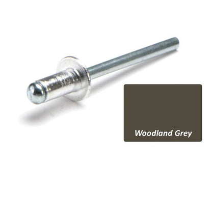Aluminium Steel Dome Head Rivets Colorbond Painted Head - Various Sizes and Quantities