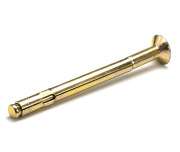 Macsim Countersunk MasonBolt / AnchorBolt Yellow Zinc Plated - Various Sizes and Quantities