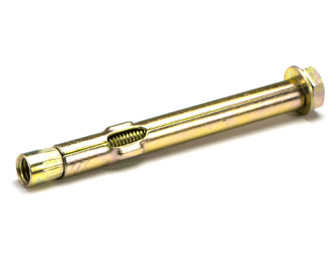 Macsim Flush Head MasonBolt / AnchorBolt Yellow Zinc Plated - Various Sizes and Quantities