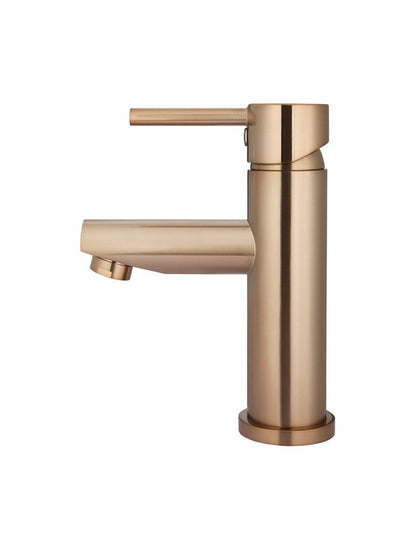 Meir Round Pin Handle Basin Mixer Tap - Various Colour Finishes