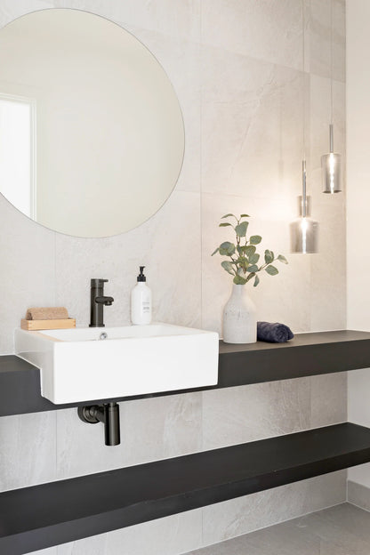 Meir Round Pin Handle Basin Mixer Tap - Various Colour Finishes