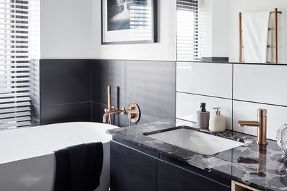 Meir Round Pinless Basin Mixer Tap -  Various Colour Finishes