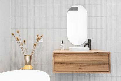 Meir Round Basin Mixer Tap with Curved Spout - Various Colour Finishes