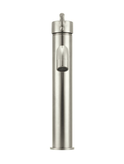 Meir Round Tall Curved Basin Mixer Tap - Various Colour Finishes