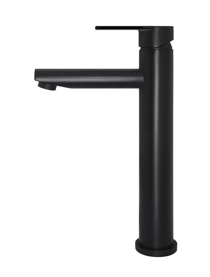 Meir Round Tall Paddle Basin Mixer Tap - Various Colour Finishes
