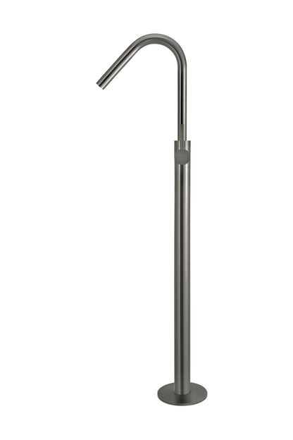 Meir Round Free Standing Bath Spout and Hand Shower - Various Colour Finishes