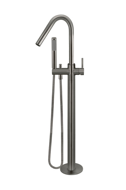 Meir Round Free Standing Bath Spout and Hand Shower - Various Colour Finishes