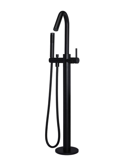Meir Round Free Standing Bath Spout and Hand Shower - Various Colour Finishes