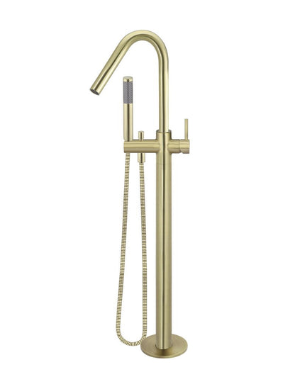 Meir Round Free Standing Bath Spout and Hand Shower - Various Colour Finishes