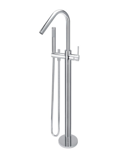 Meir Round Free Standing Bath Spout and Hand Shower - Various Colour Finishes