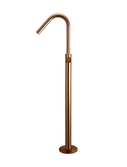 Meir Round Free Standing Bath Spout and Hand Shower - Various Colour Finishes