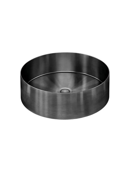 Meir Round Steel Bathroom Basin 380 X 110 - Various Colour Finishes