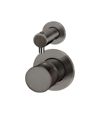 Meir Pinless Handle Round Diverter Mixer - Finish Trim Kit - Various Colour Finishes