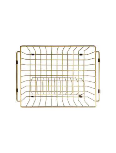 Meir Lavello Kitchen Sink Dish Rack - 3 Colour Finishes