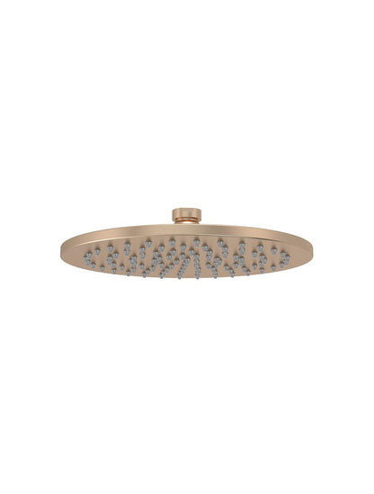 Meir Round Shower Rose 200mm - Various Colour Finishes