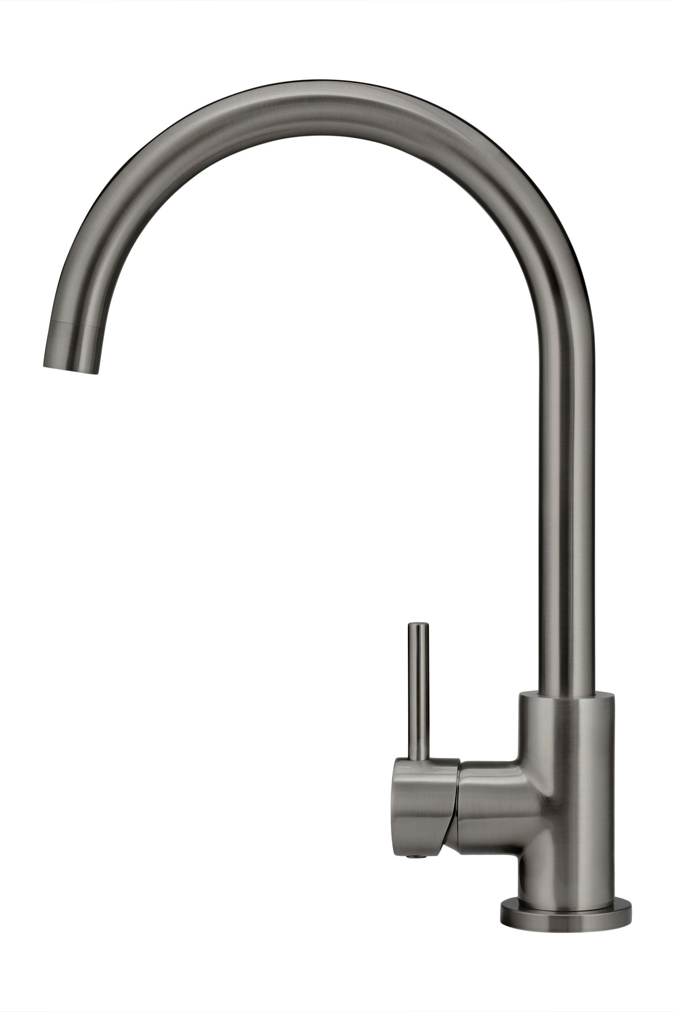 Meir Round Gooseneck Kitchen Mixer Tap - Various Colour Finishes