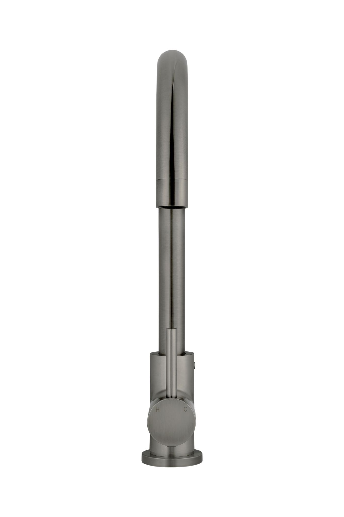 Meir Round Gooseneck Kitchen Mixer Tap - Various Colour Finishes