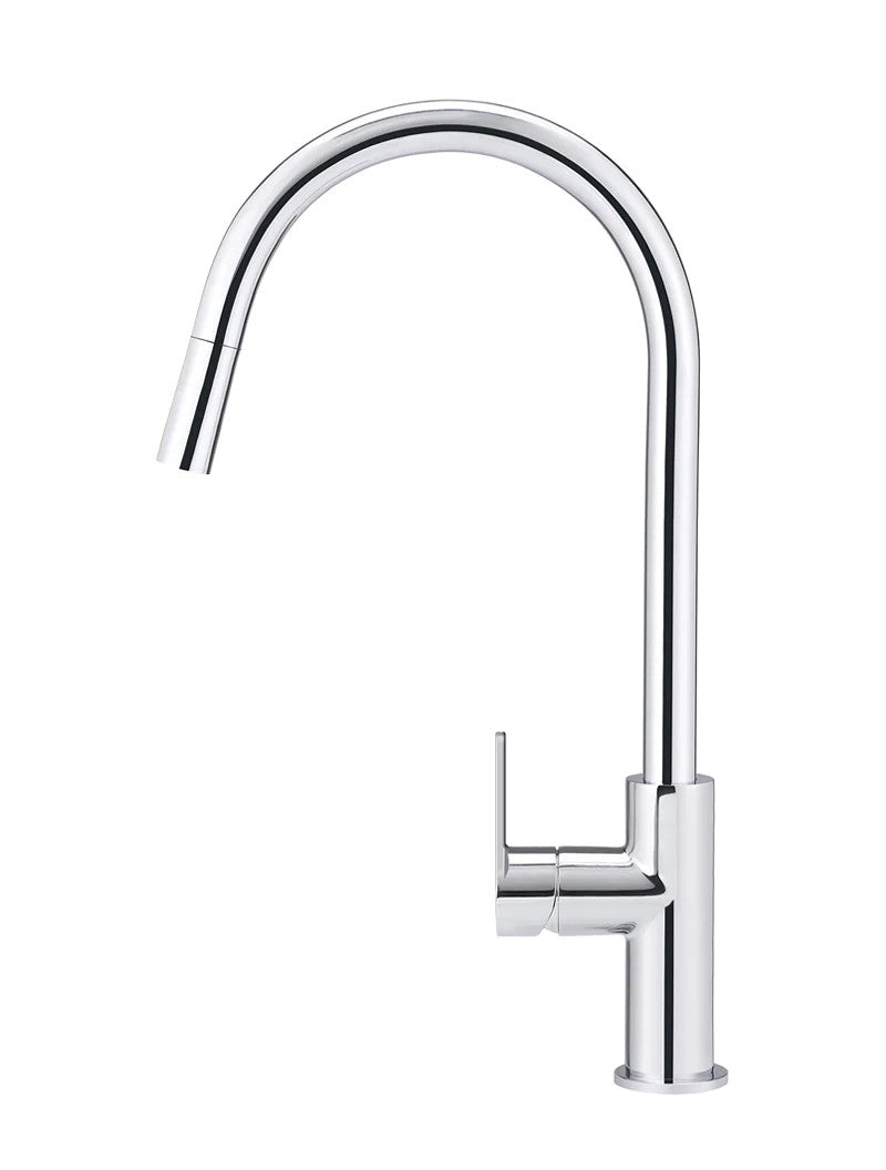Meir Piccola Paddle Handle Pull-Out Kitchen Mixer Tap in Various Finishes