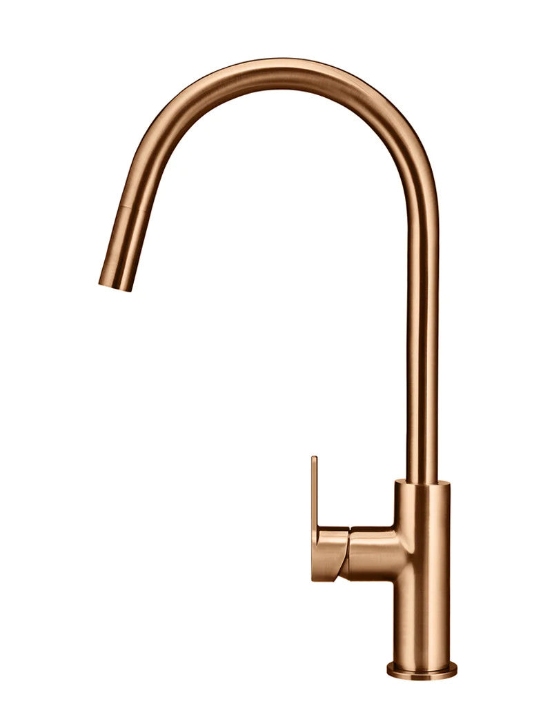 Meir Piccola Paddle Handle Pull-Out Kitchen Mixer Tap in Various Finishes