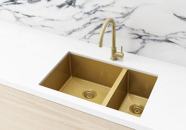 Meir Lavello Kitchen Sink 1.5 Bowl 670 x 440mm - 3 Colour Finishes
