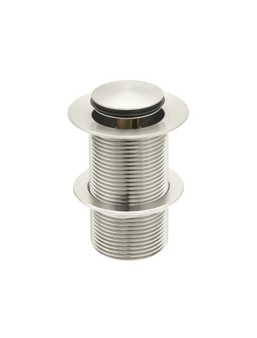Meir Brushed Nickel Basin Pop Up Waste 32mm - No Overflow / Unslotted