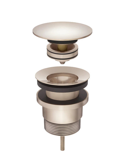 Meir Pop-Up Bath Waste - Removable Grate & Bath & Basin - Various Colour Finishes