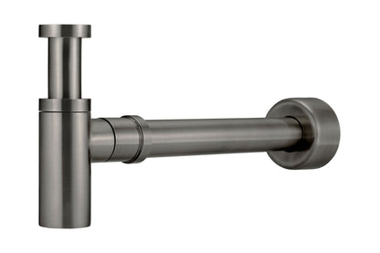 Meir Round bottle trap for 32mm basin waste and 32mm waste pipe with 40mm adapter - Various Colour Finishes