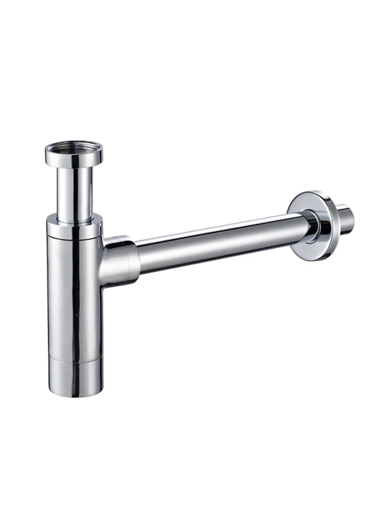 Meir Round bottle trap for 32mm basin waste and 32mm waste pipe with 40mm adapter - Various Colour Finishes