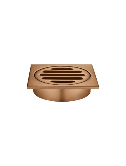 Meir Square Floor Grate Shower Drain 80mm Outlet - Various Colour Finishes