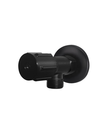 Meir Round Mini Stop Cistern Tap with or without Backplate - Various Colour Finishes