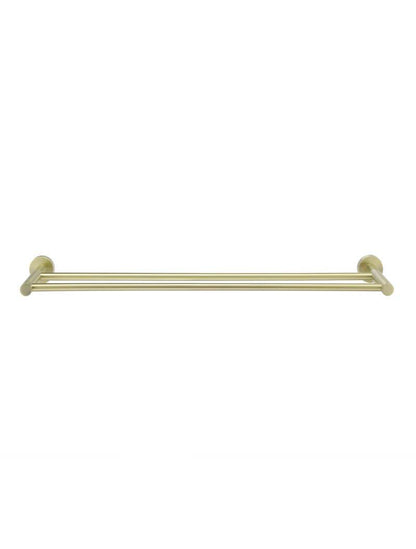 Meir Round Double Towel Rail 600mm in Round or Square Bar - Various Colour Finishes