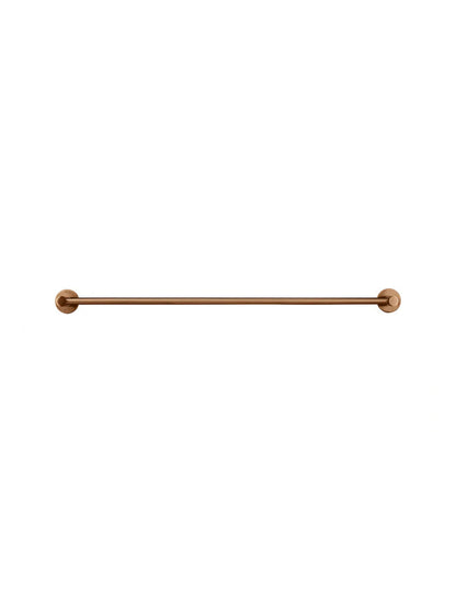 Meir Round Double Towel Rail 600mm in Round or Square Bar - Various Colour Finishes