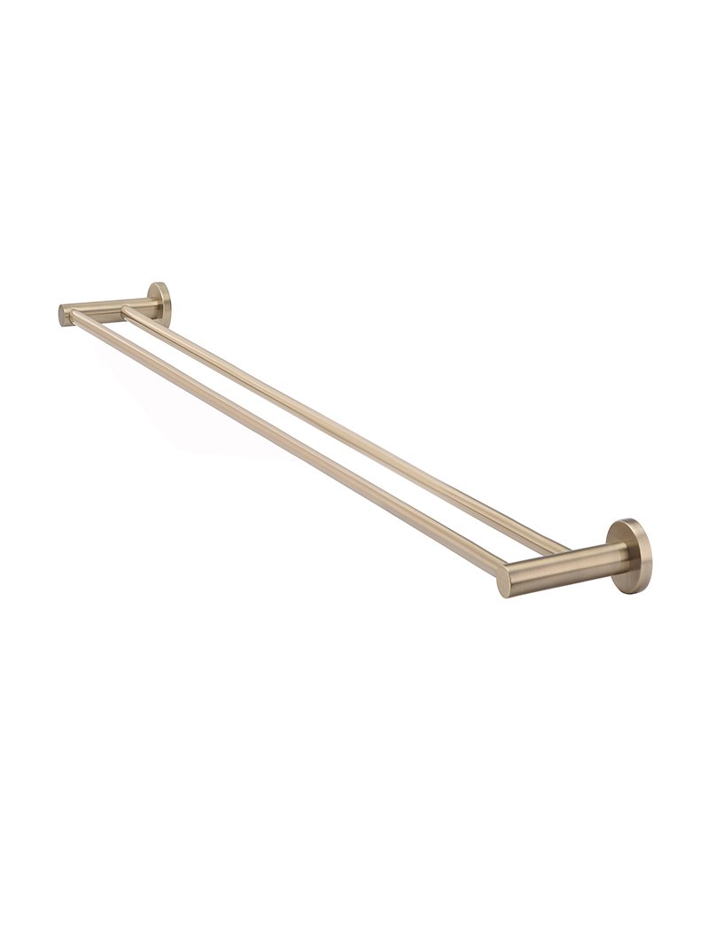 Meir Round Double Towel Rail 900mm - Various Colour Finishes
