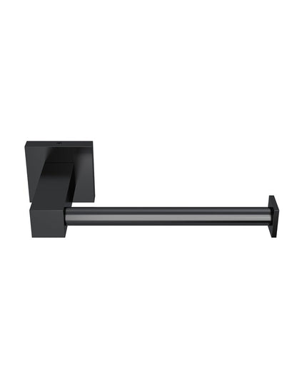 Meir Matte Black Square Toilet Roll Holder
