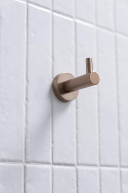 Meir Round Robe Hook - Various Colour Finishes