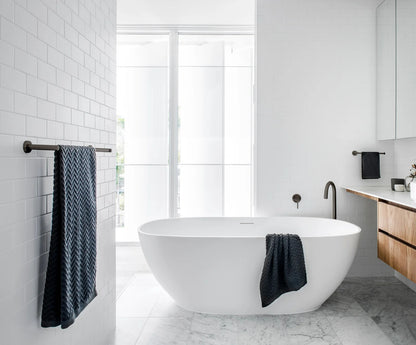 Meir Guest Towel Rail 270mm in Round & Square Bar - Various Colour Finishes