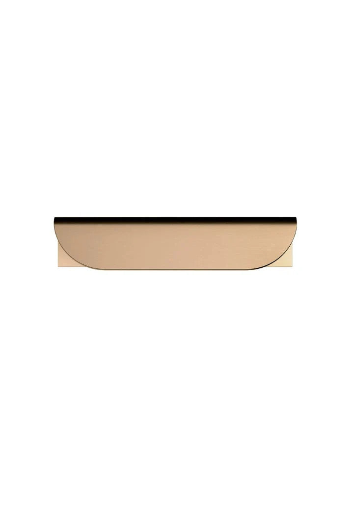 MEIR Oppen Edge-Pull 75mm Cabinet Handle (Brushed) - Various Colour Finishes