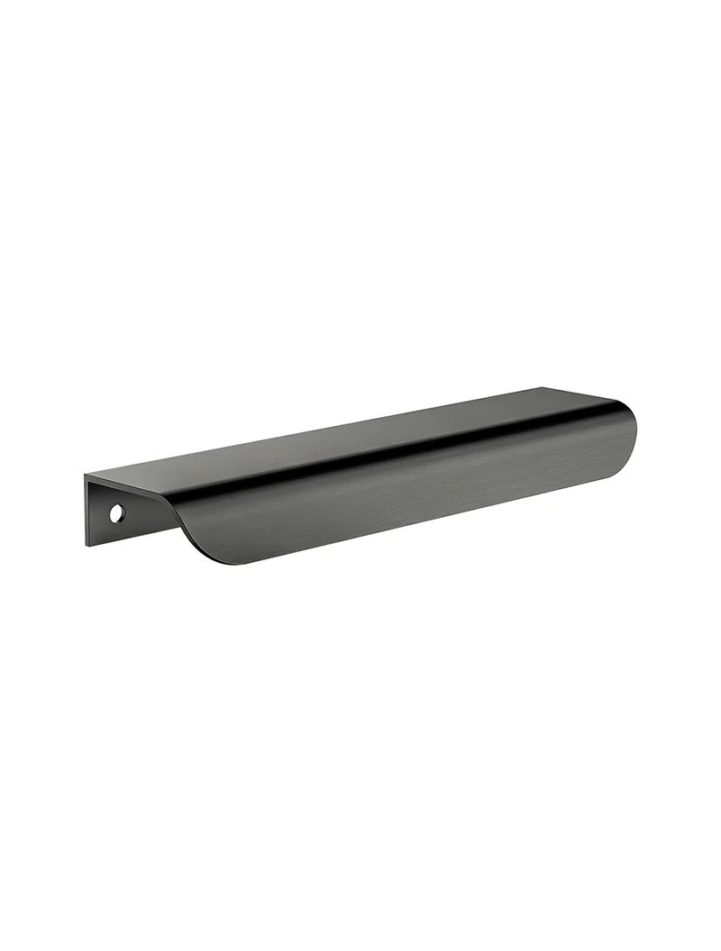 MEIR Oppen Edge-Pull 150mm Cabinet Handle (Brushed) - Various Colour Finishes