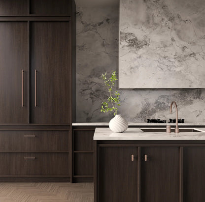 MEIR Oppen T-Pull Cabinet Handle (Linear Knurled) - Various Colour Finishes